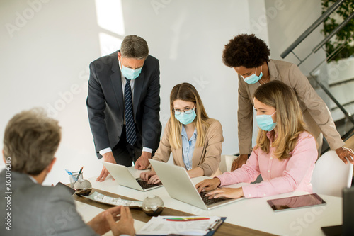 Group business people have ...