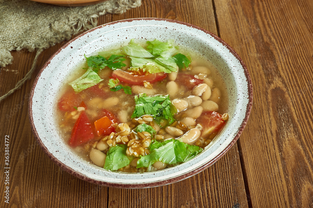 Tuscan Farro Soup Tuscan Farro Soup