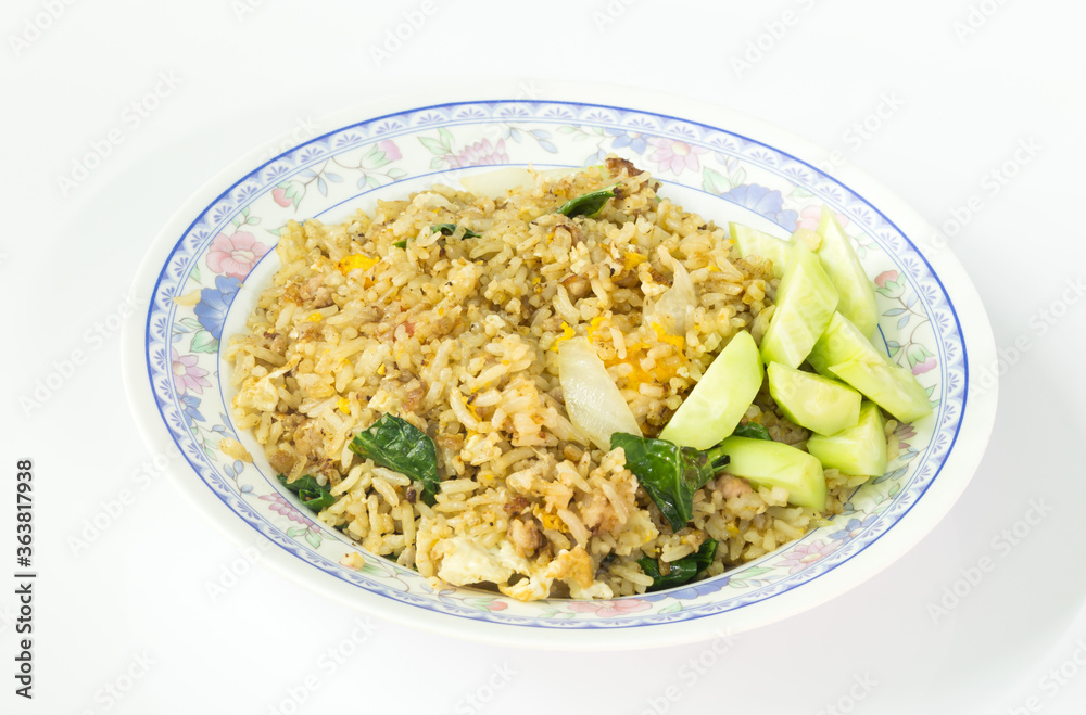 Fried rice with pork Fried rice with pork