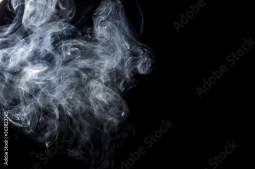 dense smoke background