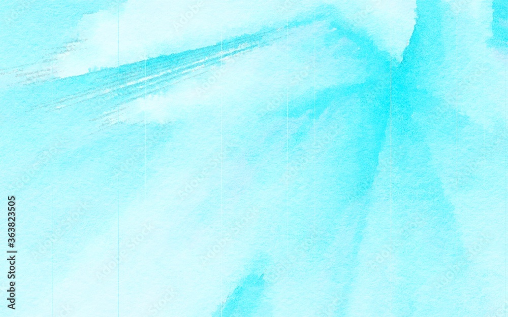 Fototapeta premium Watercolor paper background. Abstract Painted Illustration. Brush stroked painting.