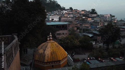 This Shot is a reveling shot of the Saidpur Village located on the Margala hills of Islamabad photo