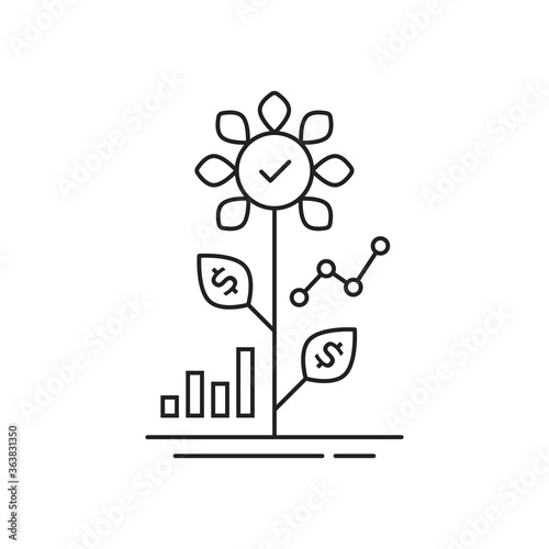revenue or deposit growth with plant