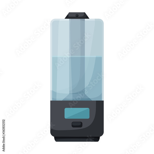 Humidifier vector icon.Cartoon vector icon isolated on white background humidifier.