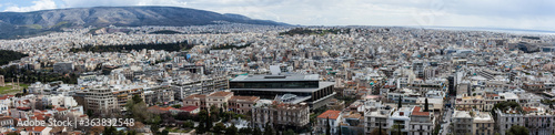Athens city panorama - view from the Acropolis © sasaperic