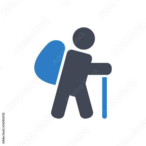 Hiking icon