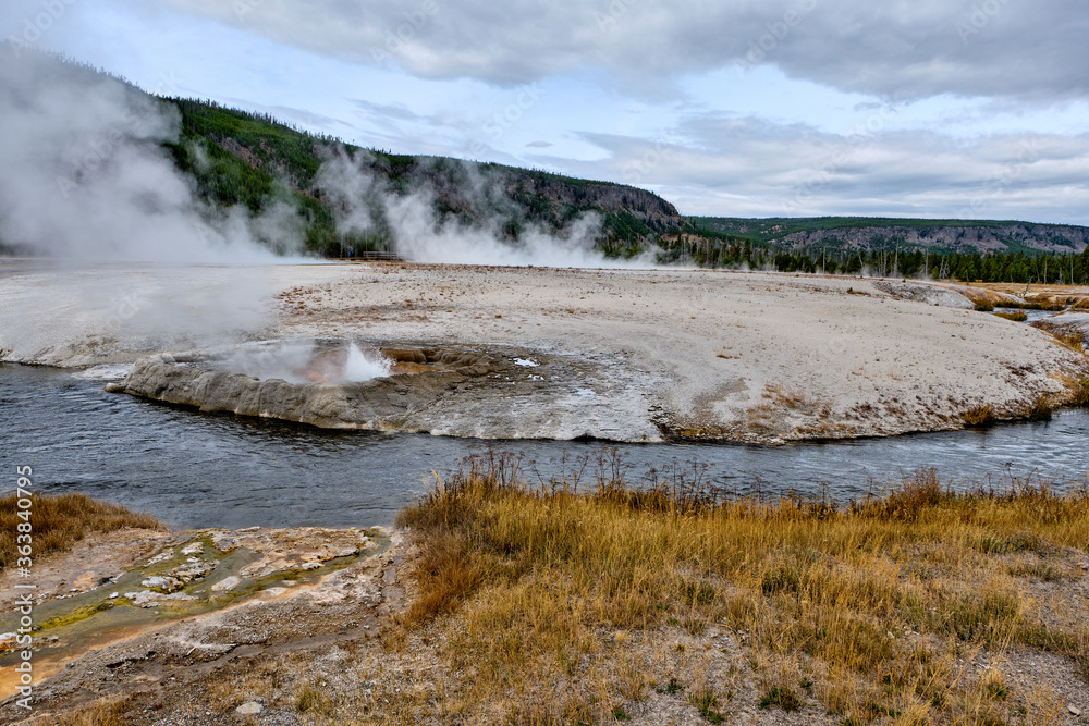 Yellowstone National Park in Wyoming