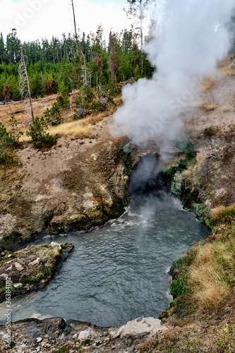 Yellowstone National Park in Wyoming