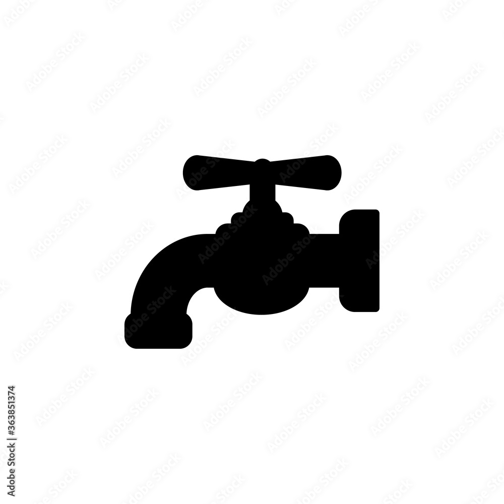 Faucet icon vector Faucet icon vector