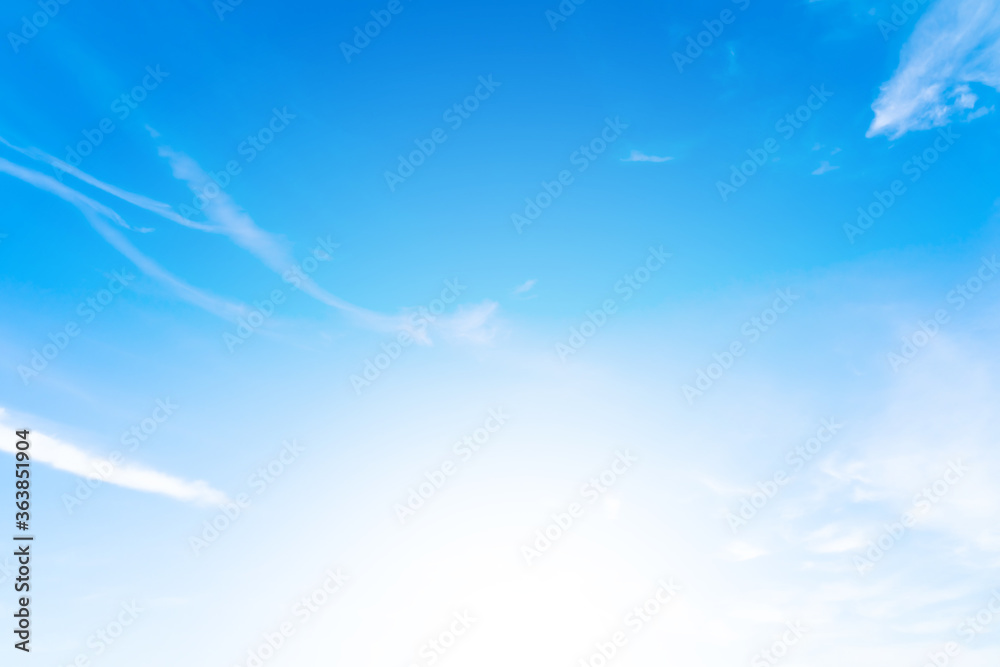 Fototapeta premium Background sky gradient , Bright and enjoy your eye with the sky refreshing in Phuket Thailand.