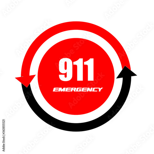 911 emergency call	
