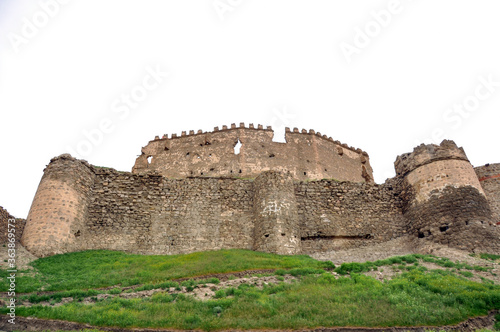 Van, Turkey - 19 May 2011: A view from the historical Hosap Castle. photo