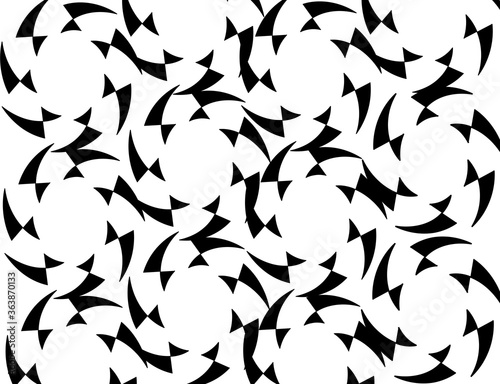 abstract pattern in black and white background