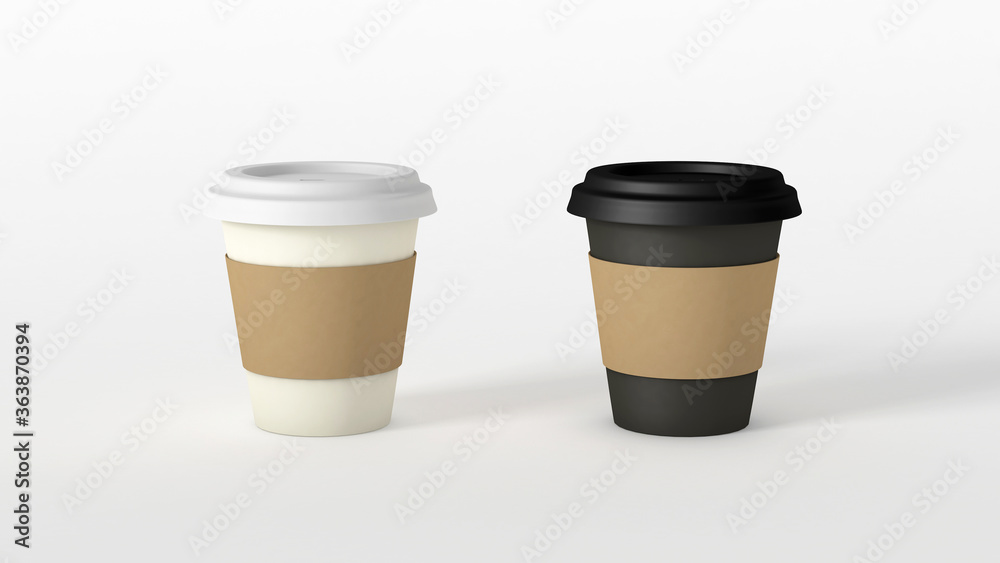 Takeaway drink cups store