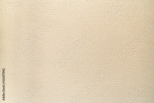 Beige imitation leather texture background photo
