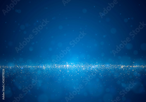 Blurred bokeh light
