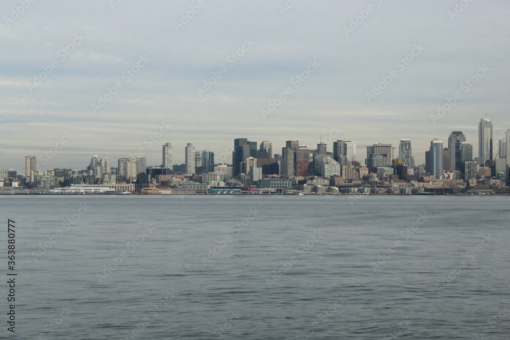 City skyline of Seattle