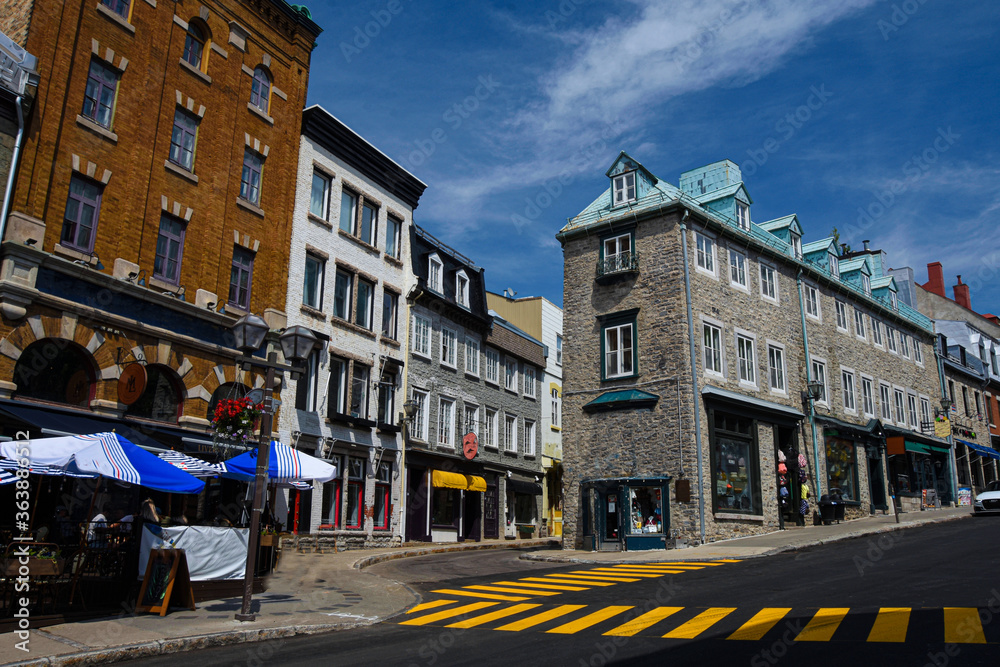 Part of old Quebec city