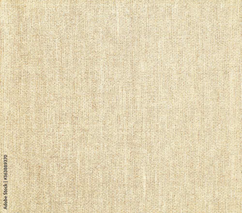 Natural linen material textile canvas texture background