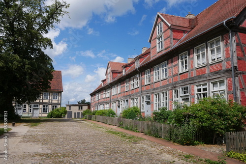 Gotisches Kloster Stift zum Heiligengrabe in Brandenburg Klostergarten und Park