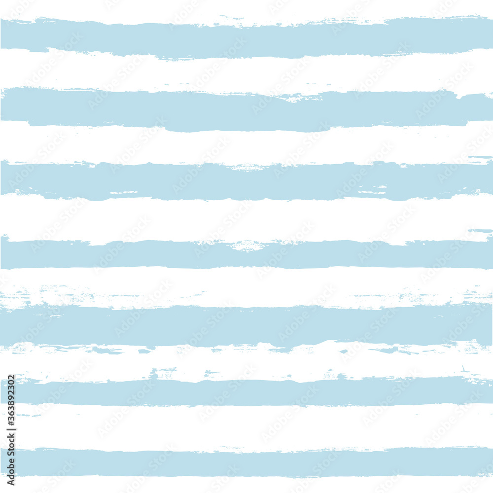 Hand drawn striped pattern, baby blue navy stripe seamless background, childish pastel brush strokes. vector grunge stripes, cute paintbrush line Hand drawn striped pattern, baby blue navy stripe seamless background, childish pastel brush strokes. vector grunge stripes, cute paintbrush line