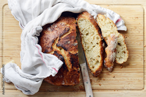homemade sourdough bread