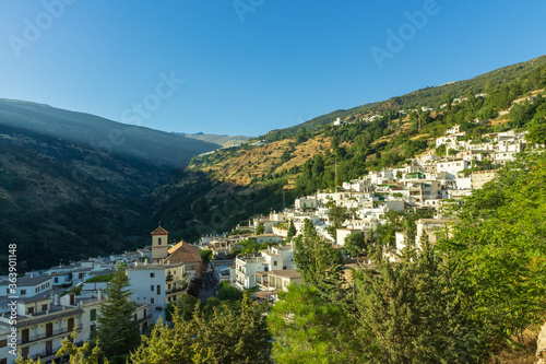 white villages on the side of a mountain © Javier
