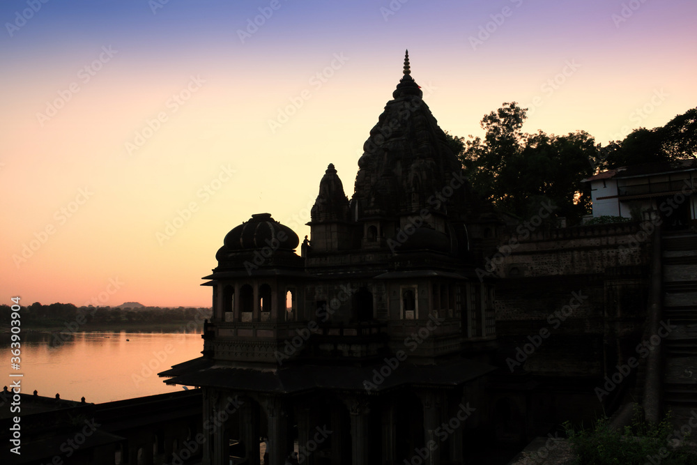 Maheshwar, Situated on the banks of river Narmada in madhya pradesh, India