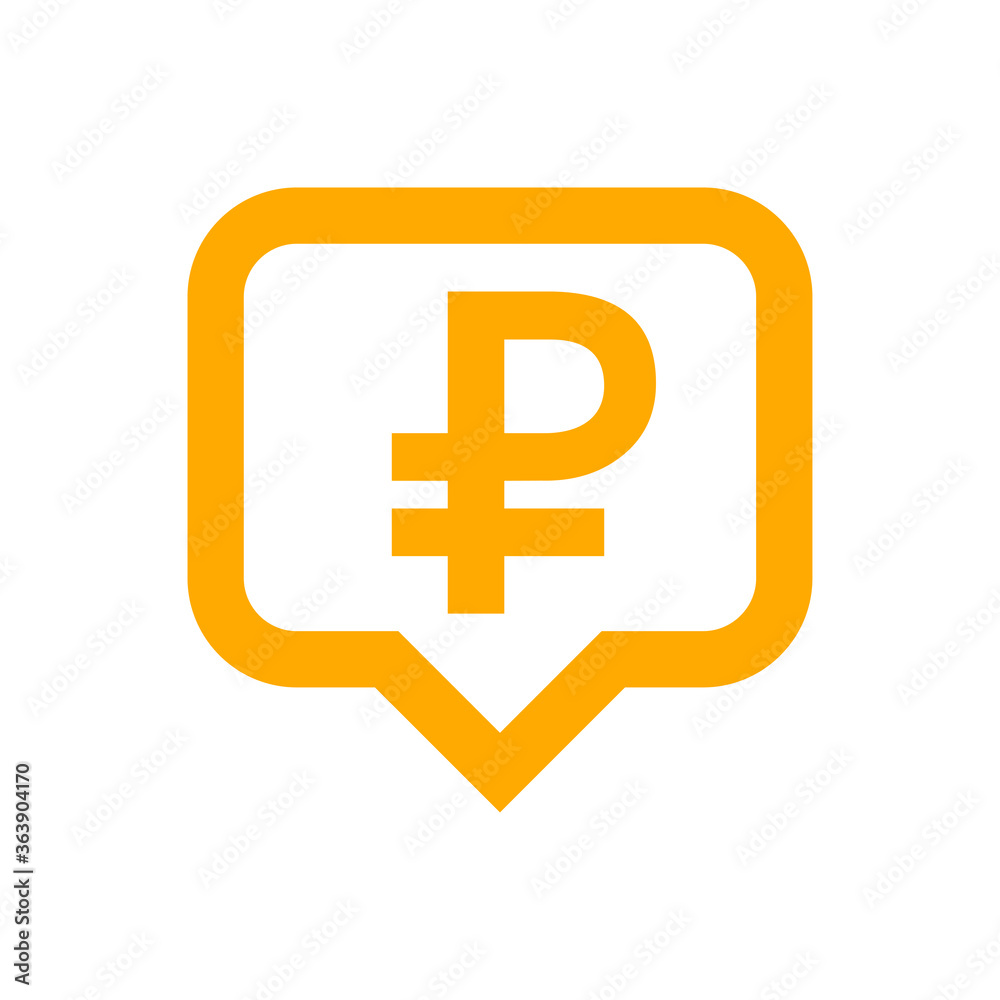 ruble currency symbol in speech bubble square shape for icon, russia ruble money for app symbol, simple flat russian ruble money, currency digital ruble coin for financial concept, isolated on white ruble currency symbol in speech bubble square shape for icon, russia ruble money for app symbol, simple flat russian ruble money, currency digital ruble coin for financial concept, isolated on white