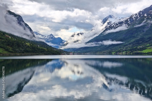 Fototapeta Naklejka Na Ścianę i Meble -  Norway beautiful fiord
