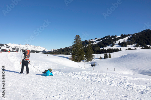 Promenade en montagne