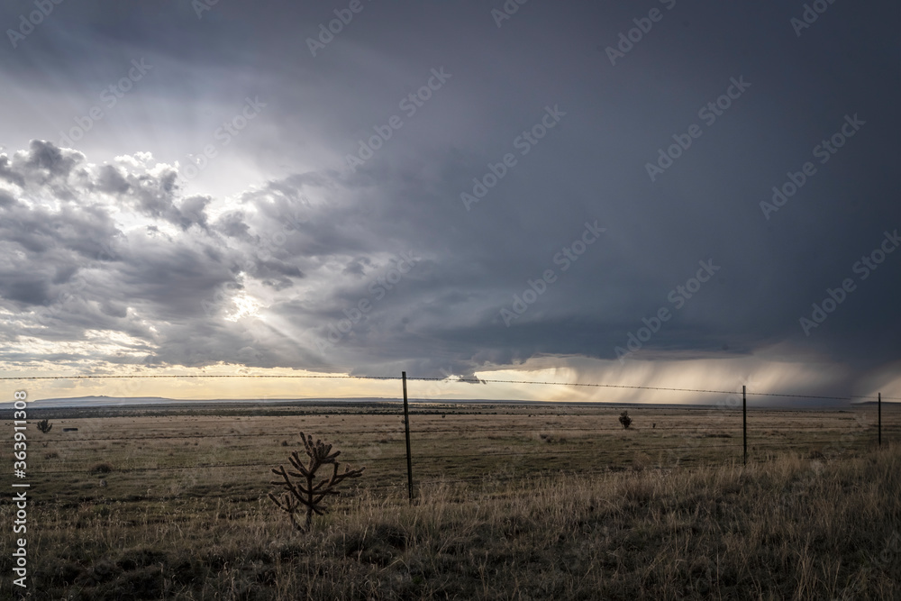 A storm on the Great Plains A storm on the Great Plains