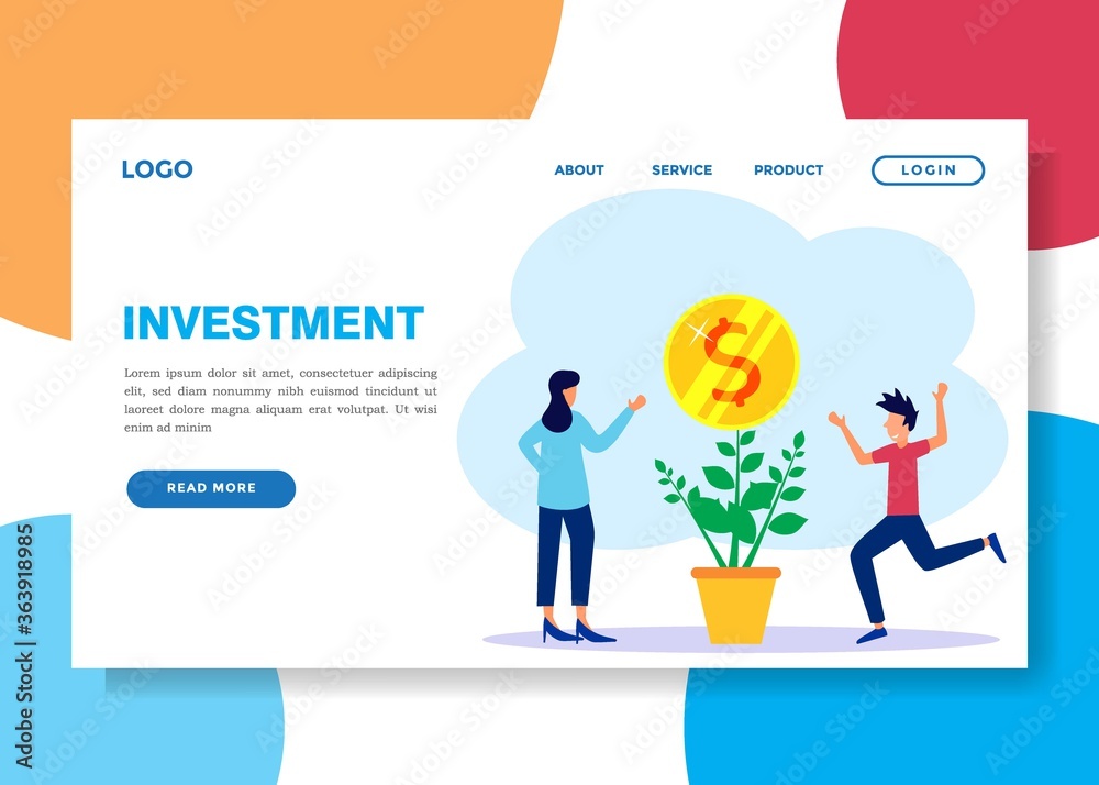 Vector illustration of business concepts, investment management, entrepreneurs involved in cooperation and cash profits, career growth towards success. Vector illustration of business concepts, investment management, entrepreneurs involved in cooperation and cash profits, career growth towards success.