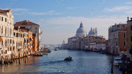 Grand canal Venice  Italy.