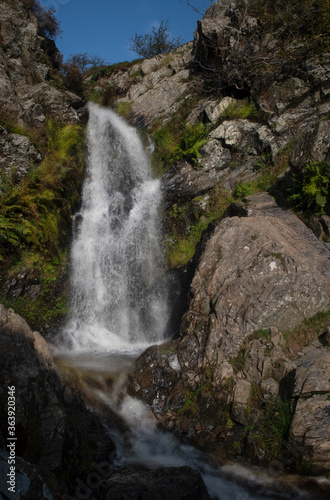 waterfall in the mountains © kim