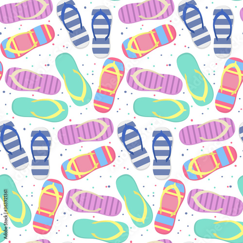 Seamless pattern with cute slates.