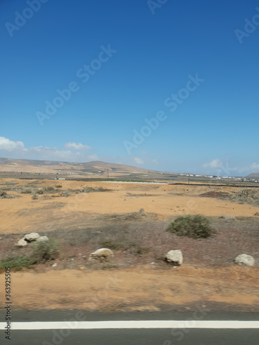 Karge Landschaft  - Lanzarote