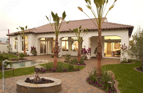 House Exterior of Home with Landscaping