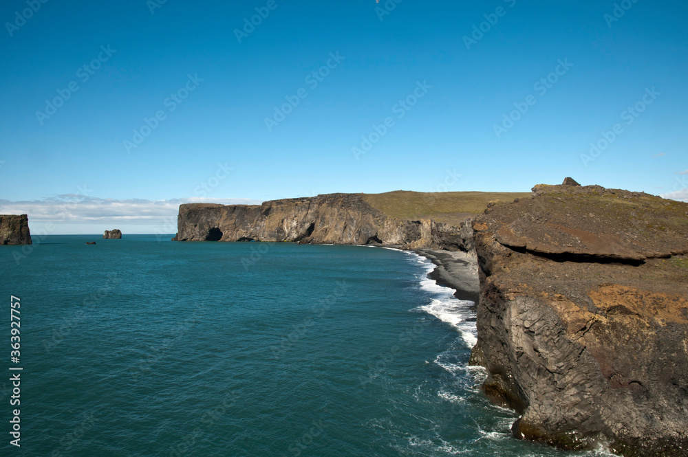 Fototapeta premium icelands south coast vik