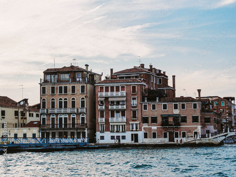 Fototapeta premium A beautiful view of Venice city at Italy.