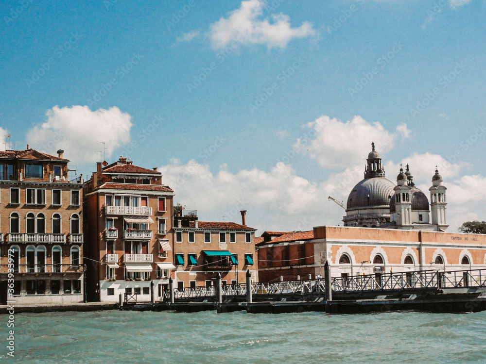 Naklejka premium A beautiful view of Venice city at Italy.
