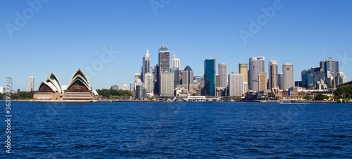 Sydney skyline seen from the bay, Australia  © Soldo76