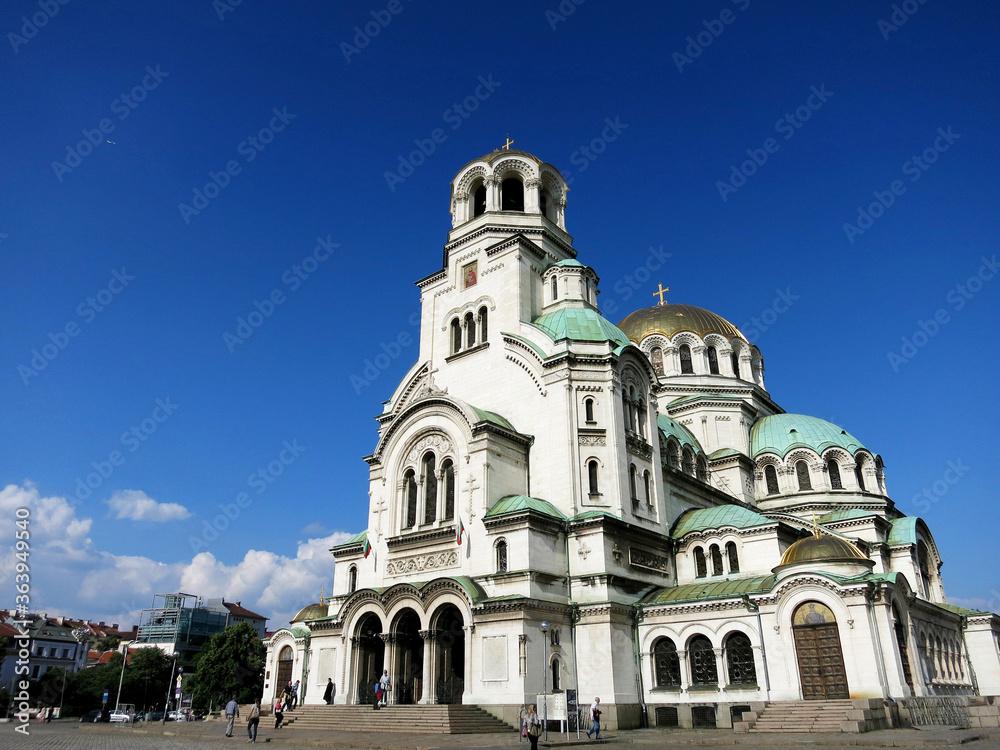 The Alexander Nevsky Cathedral in Sofia, Bulgaria