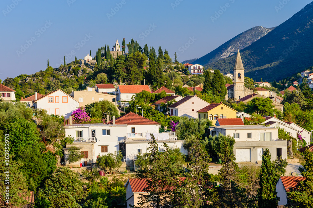 Trpanj town is a picturesque resort town on the Peljesac Peninsula, Dalmatia region, Croatia
