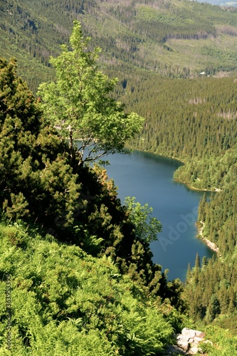 Fototapeta Naklejka Na Ścianę i Meble -  Morskie Oko w Tatrach, Tatrzański Park Narodowy