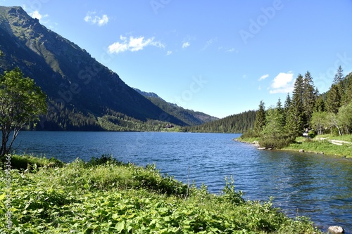 Fototapeta Naklejka Na Ścianę i Meble -  Morskie Oko w Tatrach, Tatrzański Park Narodowy