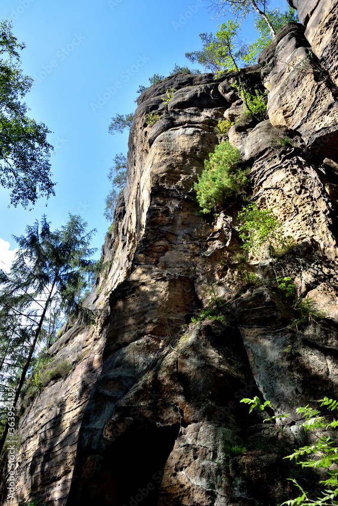 Nationalpark Sächsische Schweiz im Elbsandsteingebirge, Schrammsteine Nationalpark Sächsische Schweiz im Elbsandsteingebirge, Schrammsteine