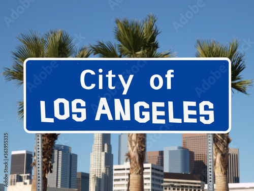 Los Angeles California city...