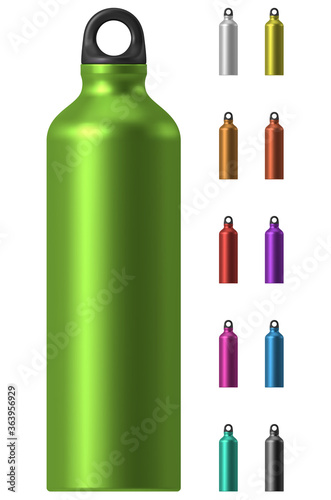 Aluminium water bottle