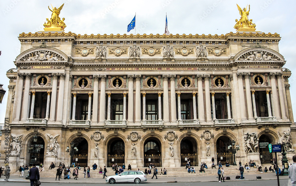 The Palais Garnier (Garnier Palace) or Opra Garnier  (Garnier Opera), is a 1,979-seat opera house at the Place de l'Opra in Paris, France. 